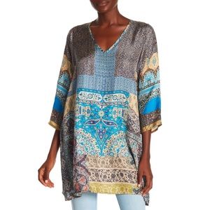 NWT Johnny Was Silk Blouse